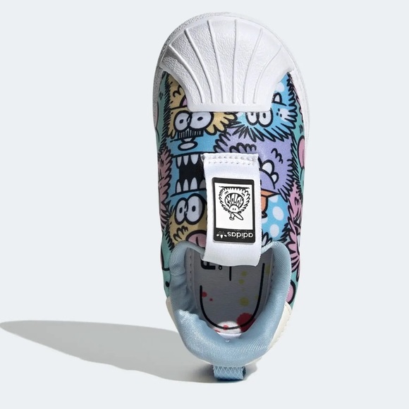 Adidas X Kevin Lyons Superstar 360 C Little Kids Shoes - Picture 6 of 12